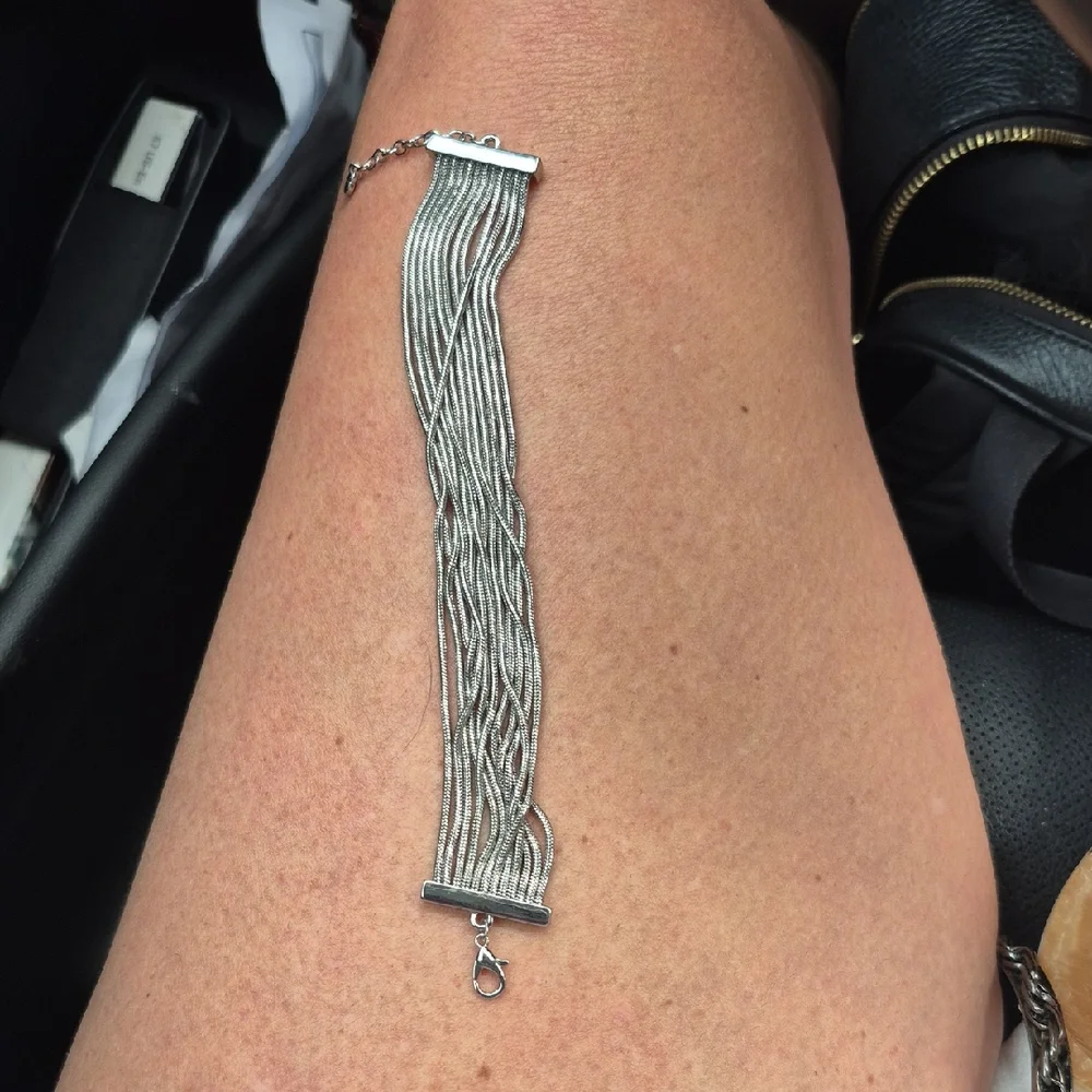 Silver Multi-Strand Bracelet